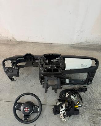 Cruscotto airbag e cinture fiat 500 x