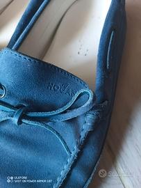 mocassini Hogan 41 azzurri da uomo