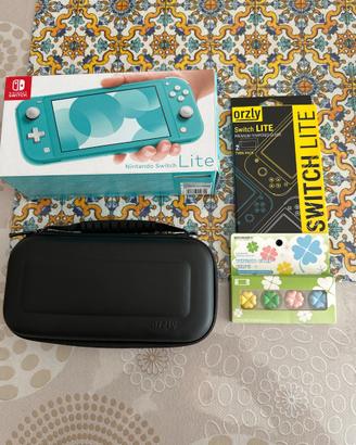 Nintendo switch lite turchese