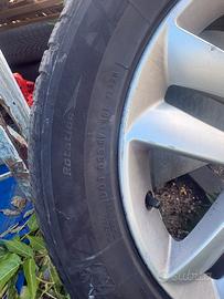 Cerchi in lega 215/55r17 con gomme nuove