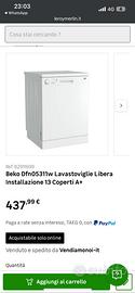 beko lavastoviglie