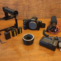 Sony A7sII con accessori