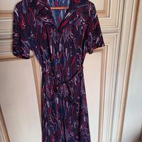 Abito donna vintage anni 70 in jersey 