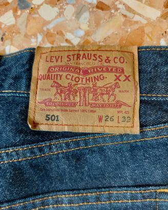 Jeans Levi's 501 originali vintage fine '90-nuovi
