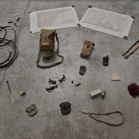 WW1 WW2 - Gruppo cimeli militari marchi  (A50)(AN)