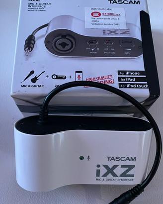 Tascam iXZ – Interfaccia