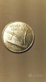 Moneta 10 lire Anno 1979 rara