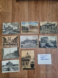 Cartoline di Roma B/N e a colori