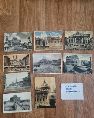 Cartoline di Roma B/N e a colori