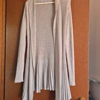 Cardigan di lana lungo 