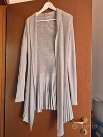 Cardigan di lana lungo 