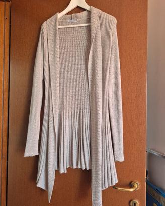 Cardigan di lana lungo 