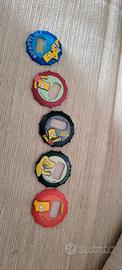 5 cover per orologi vintage dei Simpsons 