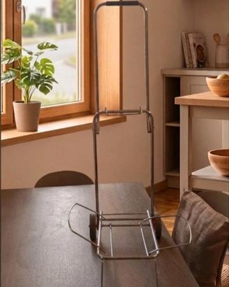 Carrello trolley porta zaino scuola e viaggio