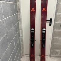 Set scialpinismo Salomon QST 106 + pelli + rampant