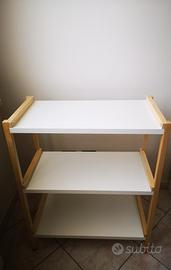 Mensola a tre ripiani