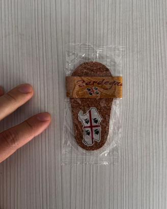 Souvenir ciabatta in sughero Sardegna