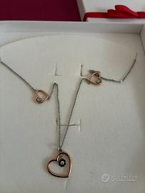 Collana braccialetto e orecchini Stroili