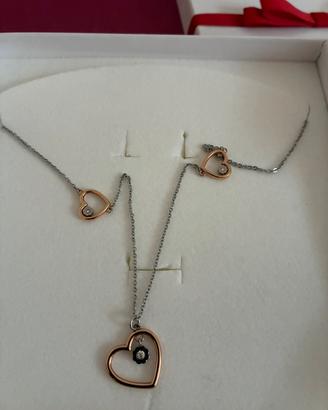 Collana braccialetto e orecchini Stroili