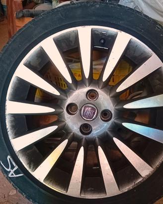 Cerchi in lega 17" Fiat Bravo completi di pneumati