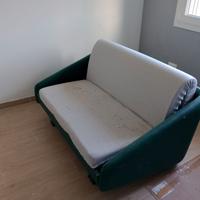 Divano letto con materasso nuovo