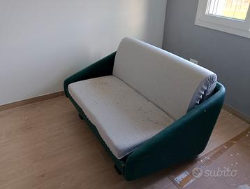 Divano letto con materasso nuovo