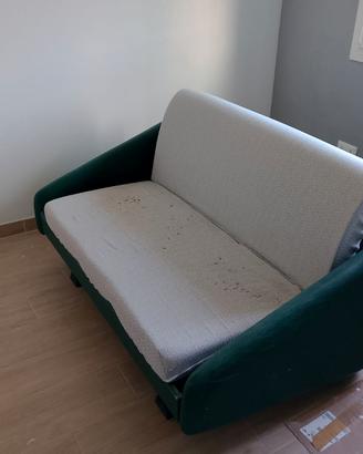 Divano letto con materasso nuovo