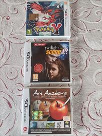 Lotto 3 giochi Nintendo DS/3DS