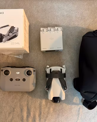 Dji Mini 3 + Fly more combo kit (3 batterie) nuovo