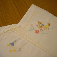 2 FEDERE PER CUSCINO LETTO BAMBINI FATTE A MANO