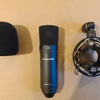 M-audio Nova black microfono a condensatore 