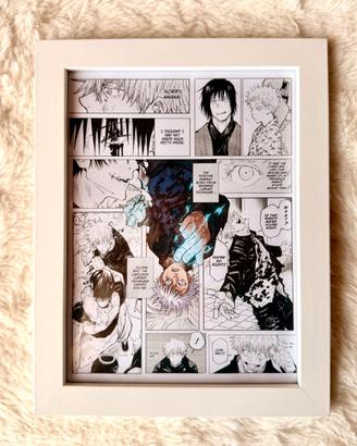 Quadro (15x20) scena iconica Gojo Jujutsu Kaisen