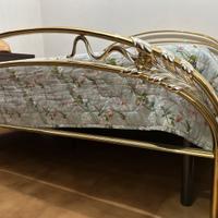 Spalliera letto Solmet in oro-condizioni perfette