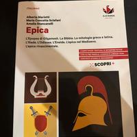 Libro scuola superiore di mito ed epica
