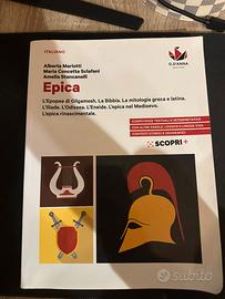 Libro scuola superiore di mito ed epica