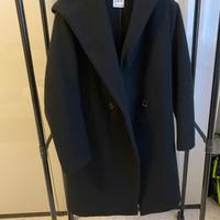 Cappotto nero Zara oversize