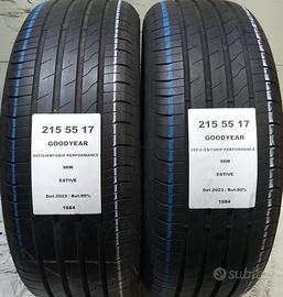 2 GOMME 215 55 17 GOODYEAR A1984