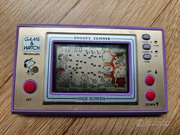 Nintendo game Snoopy tennis
