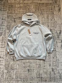 Essentials Fear Of God Hoodie Grigio Chiaro- Nuova