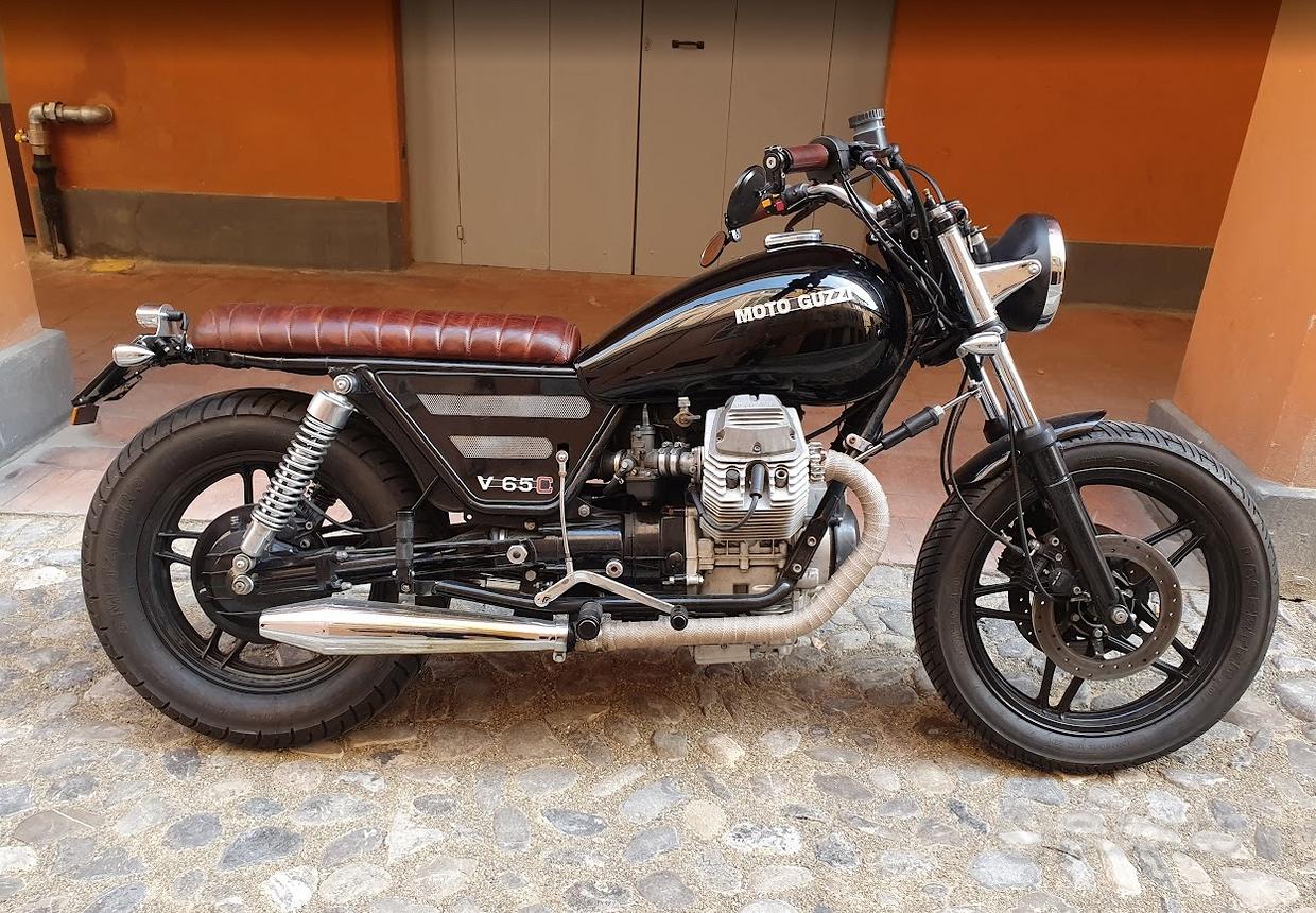 Moto guzzi v65 cafe racer Vendita in Moto e scooter