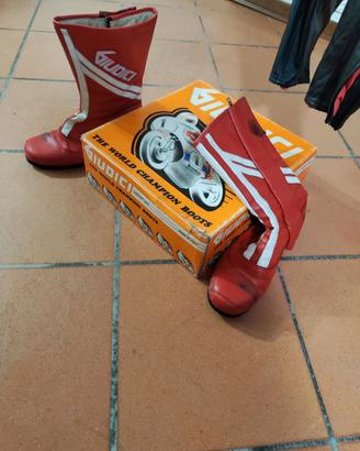 Stivali moto in pelle Gudici