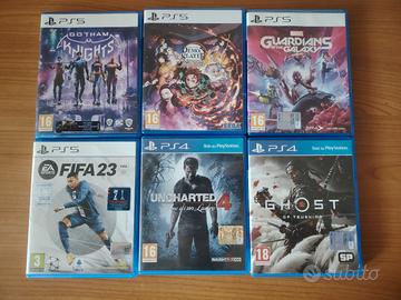 GIOCHI PS5 E PS4