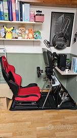 postazione simulatore simracing 