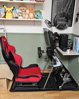 postazione simulatore simracing 