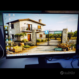 Monitor BenQ GW2780, Fire TV Stick , 3 cavi nuovi