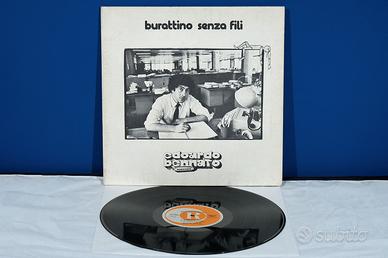 Edoardo Bennato BURATTINO SENZA FILI LP Vinile '77