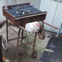 Forgia lavorazione metalli ventola elettrica