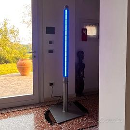 Lampada/Plafoniera industriale riconvertita rgbw