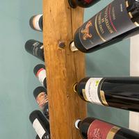 Portabottiglie in legno