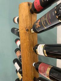 Portabottiglie in legno